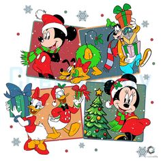 mickey and minnie mouse christmas cards