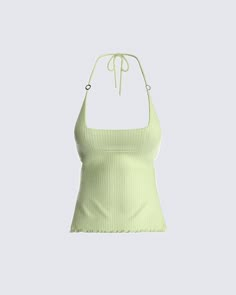 The Liberty is giving 2000's cool girl vibes with this tie top moment 💚 This backless top is screaming classy hot girl so hard I think we'll need to get our ears checked 🥴 Arianna Johnson, Backless Top, Lookbook Outfits, Dream Clothes, Fashion Killa, Cute Casual Outfits, Aesthetic Clothes, Pretty Outfits, Clothing Items