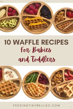 the top ten waffle recipes for babies and toddlers