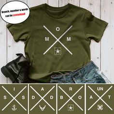 Personalized Military Mom Family Compass T-shirts veterans day activities, anzac day, vetrens day #veteransday2017 #veteransdaybash #VeteransDayCelebration Pride Love, Military Mom, Crewneck Sweatshirt Women, Hoodie Tank Top, Family Mom, Tank Top Hoodie, Veterans Day, American Apparel, New Design