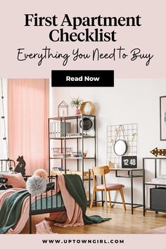 first apartment checklist everything you need to buy Functional Apartment, New Apartment Essentials, New Apartment Checklist, Apartment Necessities, Apartment Must Haves, New Home Checklist