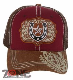 Shoe Star, Rodeo Horses, Horse Shoe, Payment Received, Rodeo, One Size Fits All, Baseball Cap, Caps Hats, Trucker Hat