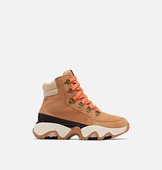 Women's Best-Selling Shoes | SOREL Camp Shoes, Sorel Kinetic, Happy Shoes, Brown Boots Women, Waterproof Sneakers, Heel Caps, Sorel Womens, Walking Boots, Lace Up Ankle Boots