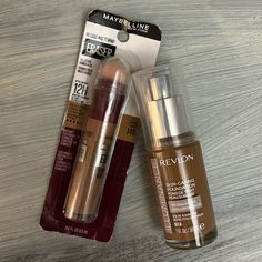 Revlon And Maybeline Foundation Set Purchased During Poshmark Live Show And The Color Does Not Work For Me New! Hg.B-0591 Foundation Sets, Maybelline Makeup, Makeup Foundation, Live Show, Revlon, Maybelline, Womens Makeup, Foundation, Makeup