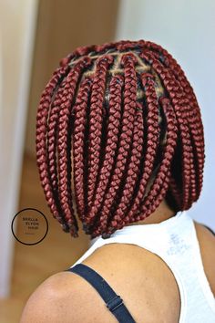 Makeba Braids Styles Short, Braids Shaved Sides And Back, Bob Hairstyles Braids, Braids Shaved Sides, Box Braids With Shaved Sides, Box Braids Shaved Sides, Short Box Braids Bob, Shaved Sides And Back, Side Down Hairstyles