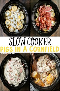 slow cooker pigs in a cornfield recipe