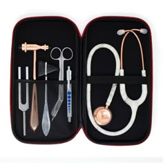 Medical Tools, Stethoscope Parts, Stethoscope Case, Medical Missions, Best Nursing Schools, Medical Tests, Stethoscopes, Medical School Essentials, Med School