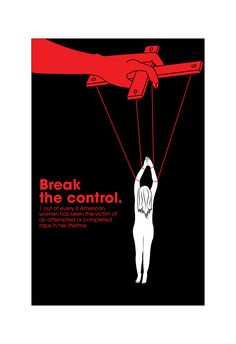 a poster with a person holding onto the strings that are connected to another man's hand