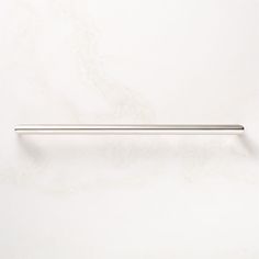 a stainless steel bar on a white background