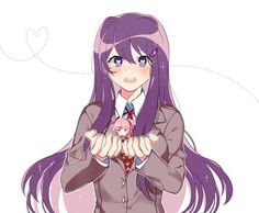 Ddlc Yuri, Horror Game, Sailor Moon, Anime Drawings, Cool Girl