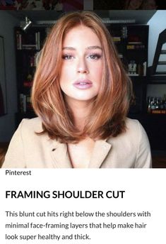 Framing Shoulder Cut, Haircuts For Medium Hair, Shoulder Cut, Hair Envy, Shoulder Length Hair, Hair Today, Great Hair, Hair Dos, Hair Skin