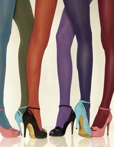 Colorful Tights, Funky Tights, Colored Tights, Mia 3, Opaque Tights, Tights Outfit, Looks Style, Fashion Inspo Outfits