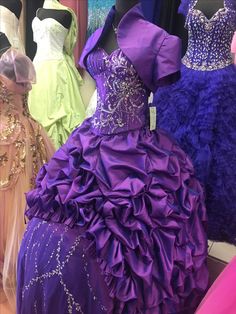 Gowns Dresses, Beautiful Dresses, Ball Gowns, Victorian Dress, Violet, Formal Dresses