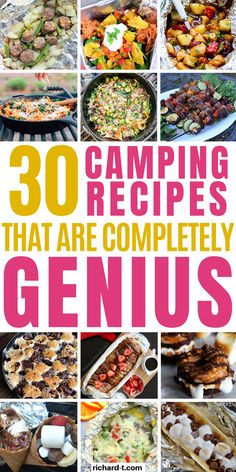 camping recipes that'll make you look genius