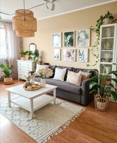 the living room is clean and ready for us to use in its new owner's home