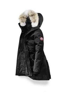 Rossclair Parka | Women | Canada Goose Canada Goose Rossclair Parka, Canada Goose Trillium Parka, Canada Goose Parka, Canada Goose Women, Coyote Fur, Tricot Fabric, Parka Women, Navy Color, Canada Goose