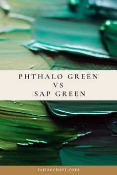 comparison between phthalo green and sap green Phtalo Green, Phthalo Green, Wall Color Combination, Paint Color Chart, Colorful Paintings Acrylic, Green Palette, Green Paintings, Oil Painting Techniques, Green Art