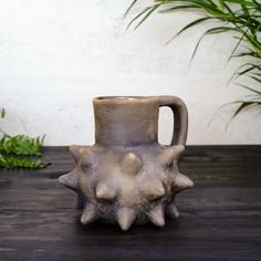 Pochote Clay Carafe by Ana María Hernández - Wool+Clay Simple Handbuilding Pottery, Handbuilt Pottery Vases, Ceramic Drinking Vessels, Western Pottery, Healing Crystals Decor, Vase Clay, Mini Pottery, Sculptural Ceramics