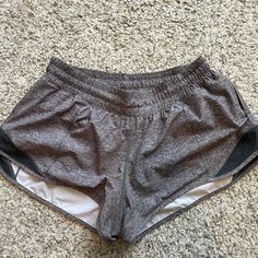 Never Worn!! Grey Lululemon Hotty Hot Shorts. Perfect Condition & Soo Cute. Lululemon Go-dry Short Athletic Shorts, Lululemon Hottie, Lululemon Hotty Shorts White, Lululemon Shorts Hotty Hot, Lululemon Hotty Hot Shorts 2.5”, Lululemon Hotty Hot Shorts, Hotty Hot Shorts, Shorts Lululemon, Hot Shorts