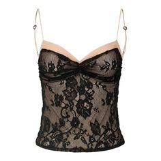 Introducing the Silvi Cami in Reclaimed Vintage French Lace—a stunning fusion of history and contemporary style. Crafted from deadstock vintage French Chantilly lace, this camisole boasts a rich heritage and exquisite detail. The fabric is supremely comfortable, stretchy, and soft, with a body lined in smooth nude stretch mesh for an extra layer of comfort. Gathered at the center bust, it creates a flattering shape, while the spaghetti strap ties with adjustable heart sliders add a touch of roma Birthday Tops, Lace Black Top, Rich Clothing, French Chantilly Lace, Reclaimed Vintage, Chantilly Lace, Silk Charmeuse, French Lace, Independent Designers Fashion