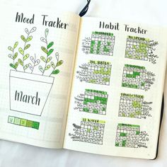 50 Bullet Journal Habit Tracker Ideas For Your Next Spread - Its Claudia G March Bullet Journal, Journal Tracker, Tracker Ideas, Habit Tracker Bullet Journal, Bulletin Journal Ideas