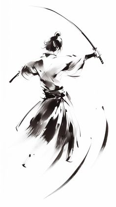 Hanzo’s Nijijourney Showcase (AI) Traditional Ink Art, Asian Ink Art, Japanese Painting Ideas, Japanese Art Sketch, Ink Style Tattoo, Ink Painting Ideas, Japanese Art Drawing, Painterly Illustration, Samurai Painting