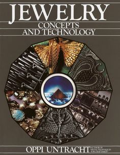 the book cover for jewelry concept and technology