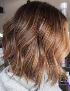 Number 4 Seaham Medium Bobs, Chocolate Balayage, Bob Hairstyles 2018, Balayage Hair Color Ideas, Long Bobs, Balayage Bob, Balayage Hair Color, Balayage Technique, Caramel Blonde