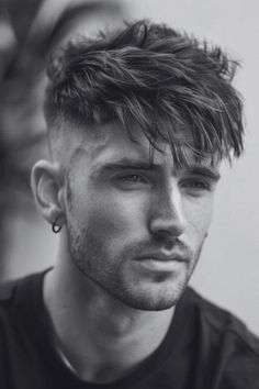 Man Haircut Long On Top, Quaffed Hair Men, Hair Cuts Men Medium, Long Mens Hairstyles Straight, Mens Hair Styles Medium, Men Layered Haircut Guys Long Hair, Short Straight Haircuts Men, Men’s Hairstyles Short Messy, Short Undercut Men