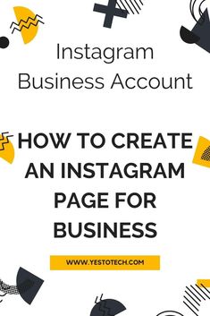 how to create an instagram page for business