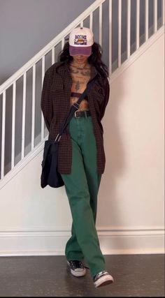 Dark Indie Style, Cosmic Bowling Outfit, 80s Crop Top Outfit, Masculine Going Out Outfits, Different Styles For Women, Style Inspo Mid Size, Southern Street Style, Rex Orange County Aesthetic Outfits, Hozier Outfit Inspiration