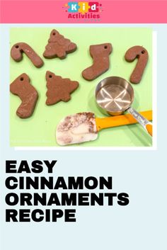 easy cinnamon ornaments recipe for kids