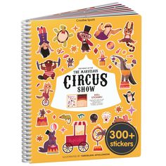 the art of circus show book with stickers