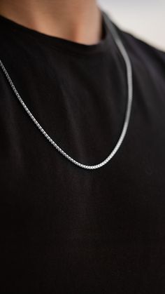 Material: Solid 925 Sterling Silver Venetian Chain Made in Greece ( No customs charges to the EU and the US ) ✨PERSONALISATION✨ Choose the font of your choice from the photos or an emoji and add your personalisation in the required field to have the clasp engraved! 🎁GIFT ORDERS🎁 All Gift orders will include a free black paper gift bag. 📦WHAT YOU GET📦 Beautiful White Jewerly box with wax stamp. Free Jewelry cleaning and polishing Cloth. Certificate of authenticity. Jewelry Care Guide. Male Silver Necklace, Silver Engraved Minimalist Chain Necklace, Silver Minimalist Engraved Chain Necklace, Minimalist Engraved Silver Chain Necklace, Everyday Silver Necklace With Rolo Chain, Minimalist White Gold Chain Necklace For Gift, Minimalist White Gold Chain Necklace As Gift, Minimalist White Gold Chain Necklace Gift, Minimalist Silver Rolo Chain Necklace