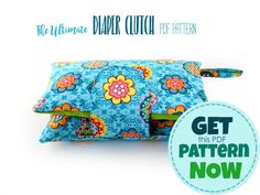 the ultimate diaper clutch pattern is 33 % off