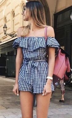 Outfits Shorts, Wedding Dress Bustle, Best Style, Women Best, Easy Trendy Outfits, Trendy Outfits, Jumpsuit Dress, Off Shoulder Dress, Jumpsuit Romper