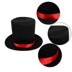 Black Top Hat Magician Top Hat Bowler Top Hat Stage Performances Carnival Fancy Dress Costume Hat Christmas Party Props, Black Top Hat, Snowman Hat, Fancy Dress Costume, Dress Costume, Costume Hats, Fancy Dress Costumes, Party Props, Top Hat