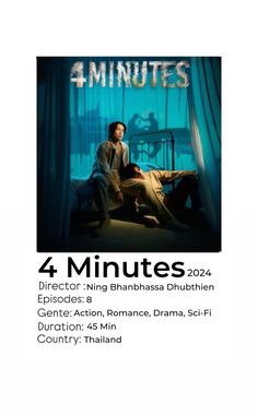 the poster for four minutes shows two men in bed and one is lying on his stomach