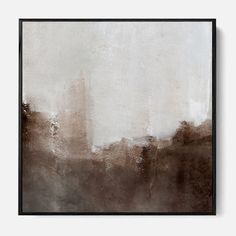 Mocha Ripple Framed Canvas-Abstract House Square Canvas, Canvas Art Painting, Canvas Set, Unique Artwork, Earthy Tones, Floating Frame, Art Pictures, Art Materials, Framed Canvas