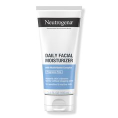 Daily Facial Moisturizer - Fragrance Free - Neutrogena | Ulta Beauty Neutrogena Moisturizer, Neutrogena Skin Care, Top Anti Aging Products, Eye Wrinkle Cream, Moisturizer For Sensitive Skin, Face Care Routine, Face Wrinkles, Facial Moisturizers, Wrinkle Cream