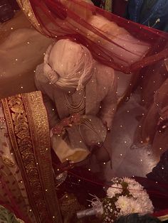 Red Bride, Nikah Decor, Summer Happiness, Nikah Ceremony, South Asian Aesthetic, Desi Wedding Dresses, Desi Wedding Decor