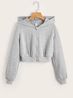 Girls Sweatshirts, Crop Top Outfits, Cute Jackets, Active Hoodie, Cute Everyday Outfits, Girl Sweatshirts, Hoodie Girl, Teen Girls