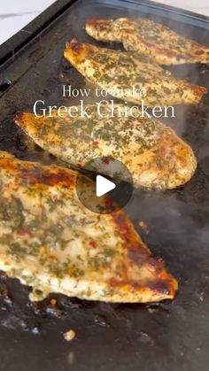 how to cook greek chicken on the grill