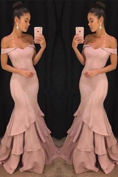 Pink Long Prom Dresses, Gown Patterns, Pink Prom Dresses Mermaid, Magical Fashion, Evening Gowns Online, Prom Dresses Mermaid, Dresses Off The Shoulder, Sea Dress, Prom Dresses Long Pink