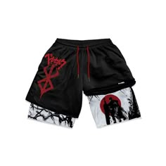 BOS BLACK & WHITE PERFORMANCE SHORTS – Pomel Gym Shorts Men, Gym Joggers, Jogging Shorts, Sweatpants Style, Tennis Shorts, Printed Sweatpants, Training Shorts, Slim Fit Shorts, Gym Shorts