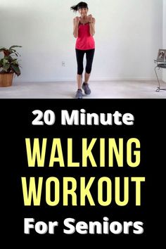 20 Minute Walking Workout for Seniors Pilates Wall Exercises, Fitness With Cindy, Wall Exercises, Pilates Wall, Walking Video, Fall Outfits Ideas, Walking For Health, Walking Plan, Walking Workout