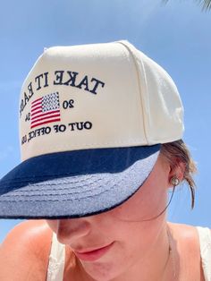 The Cutest Kenz Kustomz Trucker Hat!! #truckerhat #usa #redwhiteandblue Trendy Dad Hat Baseball Cap For Vacation, Trendy Dad Hat With Curved Brim For Beach, Trendy Snapback Dad Hat, Trendy Snapback Dad Hat For Vacation, Trendy Vacation Dad Hat Snapback, Retro Wide Brim Hat For Vacation, Trendy Dad Hat For Spring Vacation, Trendy Dad Hat For Vacation And Spring, Casual Snapback Hat For Vacation