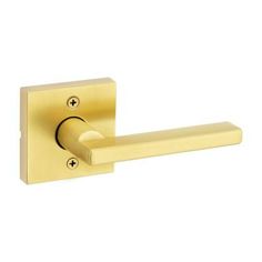 an image of a brass door handle on a white background