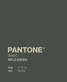 pantone's logo on the side of a green wall