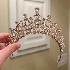 Great For Birthday, Party, Or Cosplay. Never Worn, Has Just Been Sitting In The Drawer. Crown Aesthetic, Royalty Fashion, Princess Jewelry, Beautiful Tiaras, Fancy Jewellery Designs, Expensive Jewelry Luxury, Photography Posing Guide, Great Hairstyles, Prom Dress Inspiration